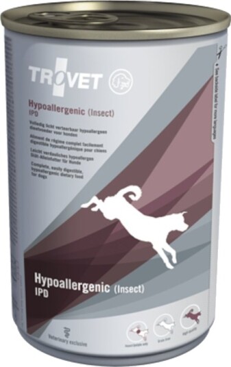 Trovet Våtfôr Hypoallergen Dog Ipd Insekter & Potet 6 X 400 G Trovet Våtfôr Hypoallergen Dog Ipd Insekter & Potet 6 X 400 G