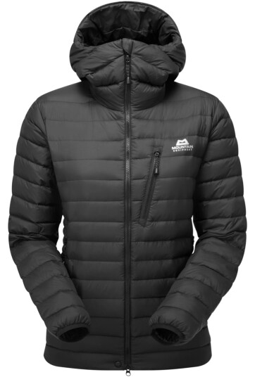 Mountain Equipment Women's Earthrise Hooded Jacket Black 8