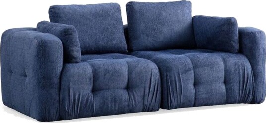Yvara Sofa 2 sits   Marineblå