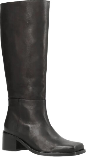 phenumb copenhagen Martina Square Long Leather Boots Black 36 phenumb copenhagen Martina Square Long Leather Boots Black 36