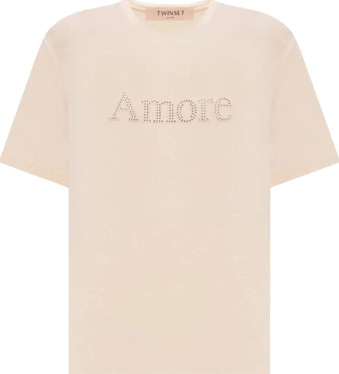 Twinset Dame Topper Rosa M,
