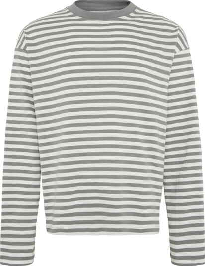 Weekday Loose Boxy Long Sleeved T Shirt Grey XL