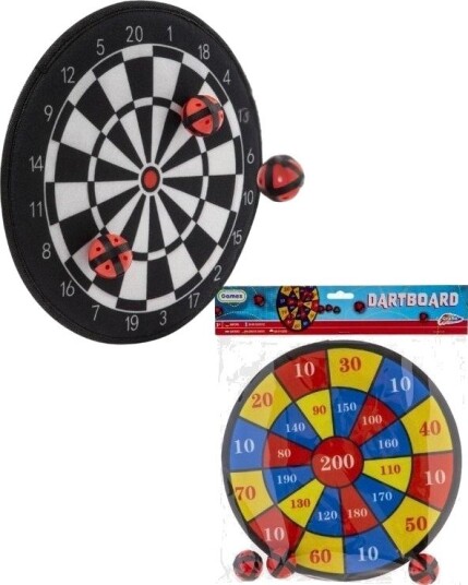 Grafix Darttavle Med Tilbehør
