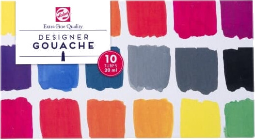 Talens Gouache Extra Fine basic set | 10 x tubes Talens Gouache Extra Fine basic set | 10 x tubes