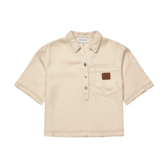 Munthe Dame Topper Beige M Munthe Dame Topper Beige M