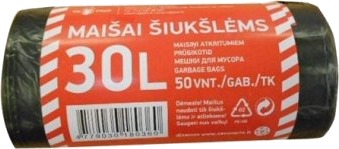 Søppelsekker 30 L 8 Mk 50 Stk.