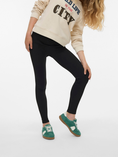 Vero Moda Girl Isa Mid Waist Seamless Legging Sort 146/152
