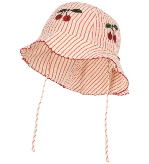Konges Sløjd Solhatt - Ellie - Kjærlighet Stripe - Konges Sløjd - 12-18 md - Solhatt - Rosa - 80-86 Konges Sløjd Solhatt - Ellie - Kjærlighet Stripe - Konges Sløjd - 12-18 md - Solhatt - Rosa - 80-86