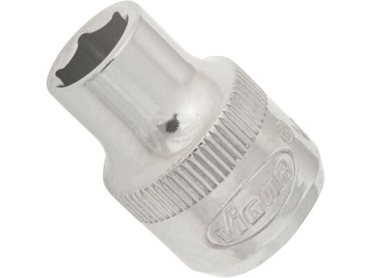 Vigor V2276n Slaghylsa 3/8" Metrisk/Imperisk 10 Mm Sølv