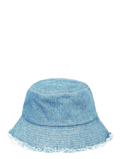 Becksöndergaard Washed Denima Bucket Hat - Blue - XS/S Becksöndergaard Washed Denima Bucket Hat - Blue - XS/S