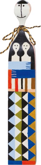 Vitra Wooden Dolls No. 5 Pyntegjenstander Alexander Hayden Girard Flerfarget