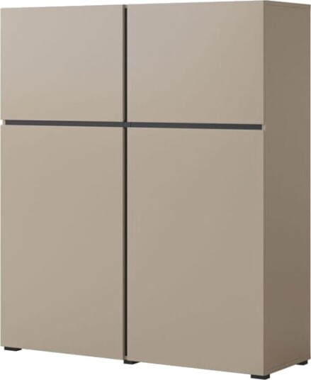 Skjenk Cross 4 Dører - Congo - Svart