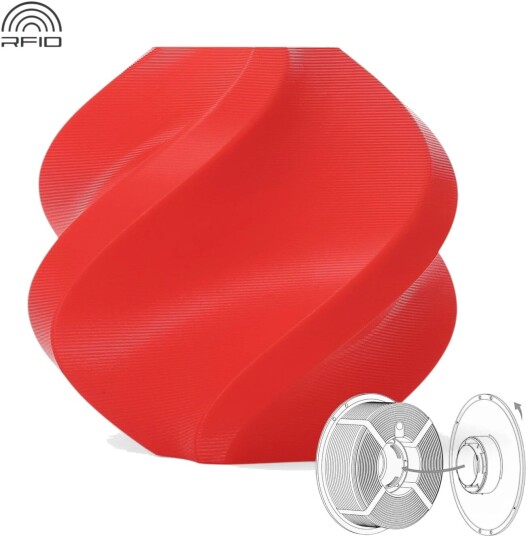 Bambu Lab PETG Basic Refill Red