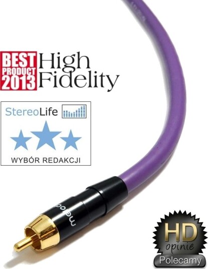 Melodika Rca-Kabel (Cinch) Til Rca (Cinch) 1,5 M Lilla
