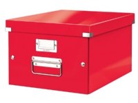 Arkivboks Click & Store Medium rød