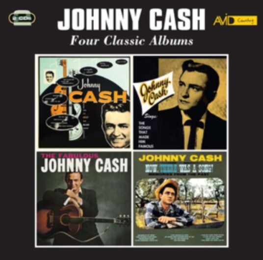 Johnny Cash  Four Classic Albums  CD