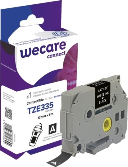 Armor Wecare   Weiß   Rolle 1,2 Cm X 8 M 1 KassetteR Etikettbånd   Für Brother Pt D210 D600 H110 P Touch Pt 1005 1880 E310 E800 P Touch Cube Plus Pt P710 K80019w4