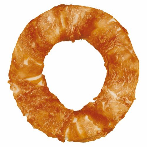 Trixie Denta Fun Chicken Chewing Ring Tyggering Hundesnacks 2 Størrelser Ø 20 cm