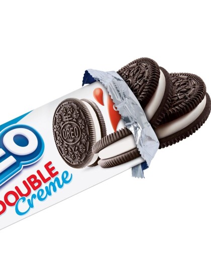 Oreo Double Creme   Oreokjeks med Dobbel Krem 157 gram