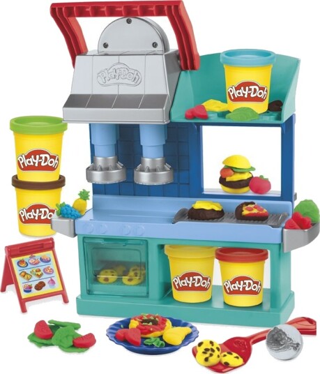 Hasbro Play Doh Busy Chefs Restaurant Playset Hasbro Play Doh Busy Chefs Restaurant Playset
