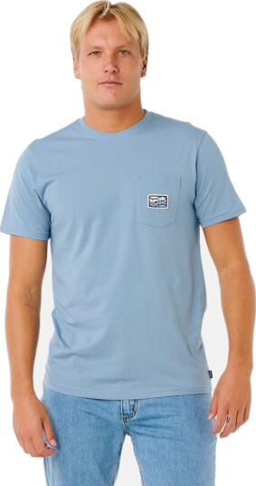 Rip Curl STREAMLINE POCKET BADGE TEE