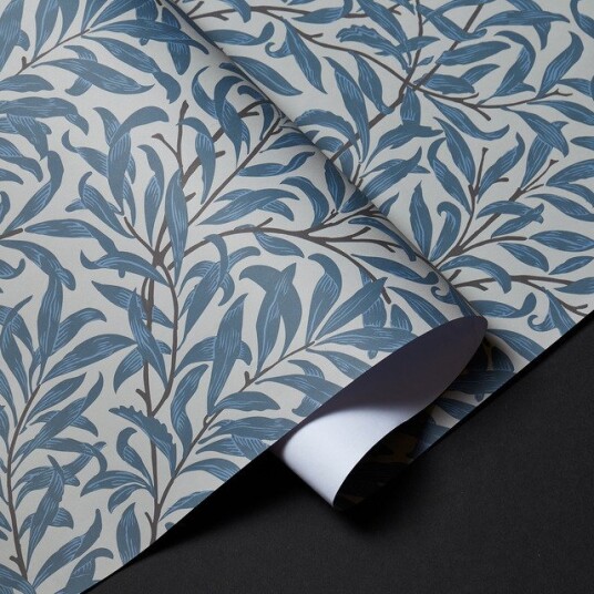Halvor Bakke gavepapir Willow Blue Blå