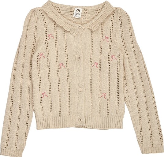 Müsli Bouquet Knit Pointelle Cardigan OAK 98