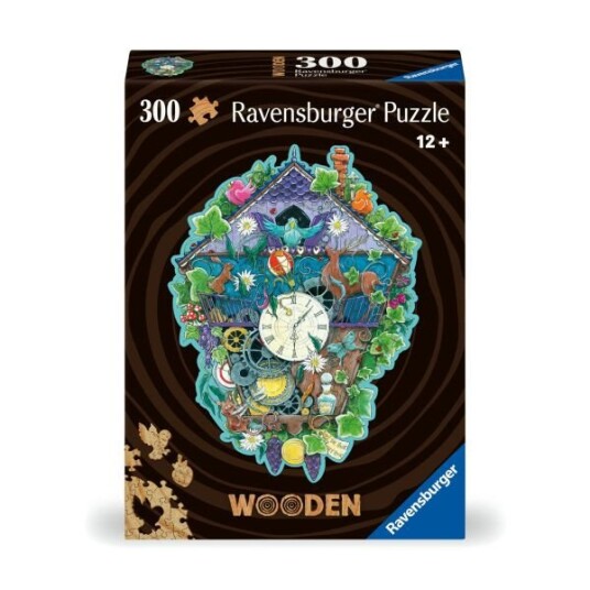 Ravensburger Cuckoo Clock Puslespill 300 Brikker Tre