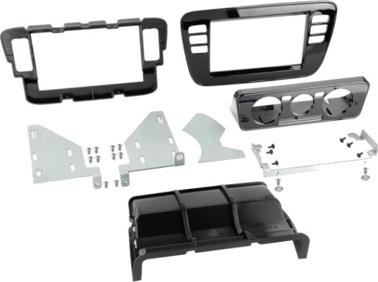 2 Din Radioramme Mii/Skoda Citigo/Vw Up Piano Sort