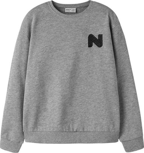 Name It Nkmnilan Ls Nreg Swe Bru Pb Grey 158 164