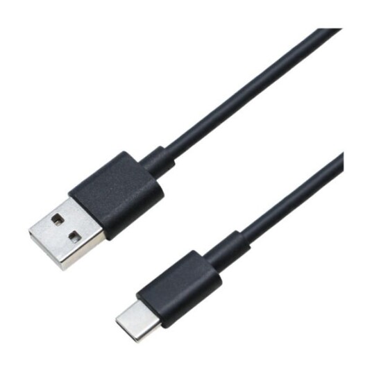 ELETRA USB-A M - USB-C M 3M KABEL, SVART