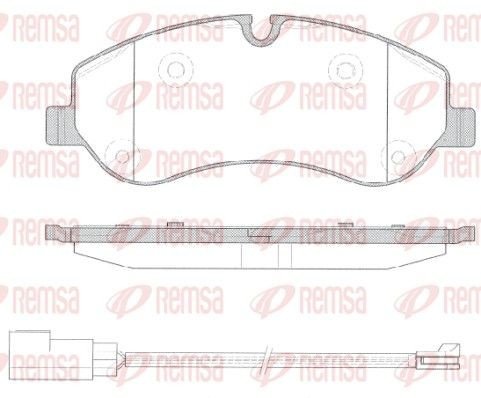 Bremseklosser REMSA 1520.02