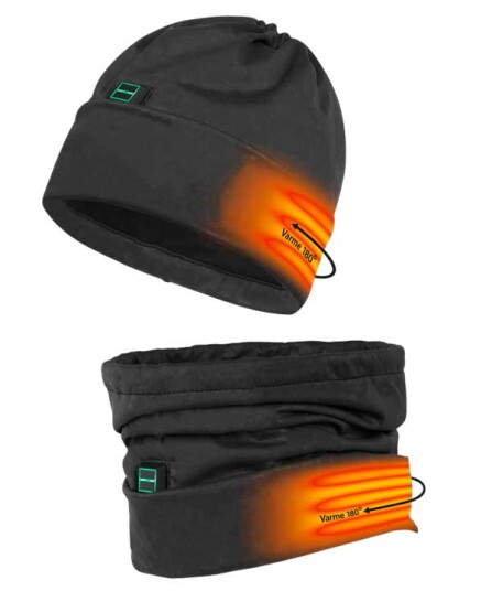 Nordic Heat hue & halsedisse m. varme Nordic Heat hue & halsedisse m. varme
