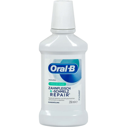 Oral B Munnvann tannkjøtt+Emaljerparasjon 250 ml. Oral B Munnvann tannkjøtt+Emaljerparasjon 250 ml.