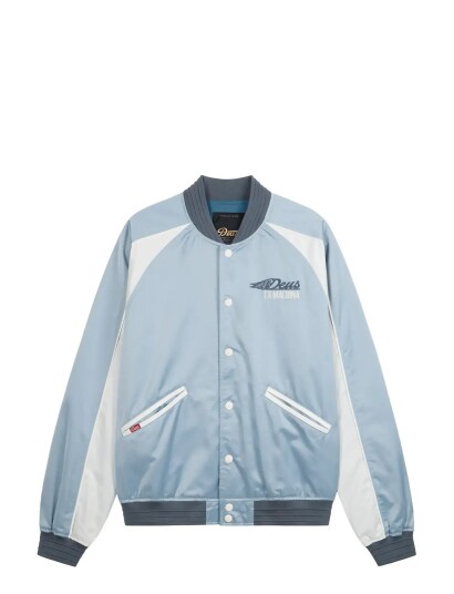 Deus Ex Machina Winglet Souvenir Jacket   Blue   M