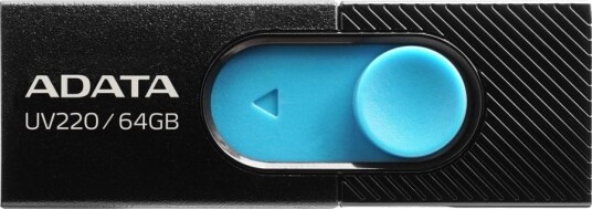 Adata Uv220 Usb-Minnepinne 64 Gb Usb 2.0 Sort/Blå