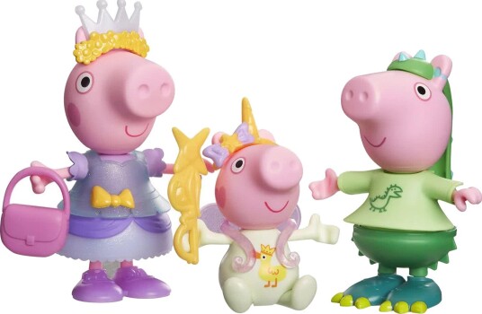 Peppa Gris Utkledningsfigurer De Tre Små Grisene 3+ år