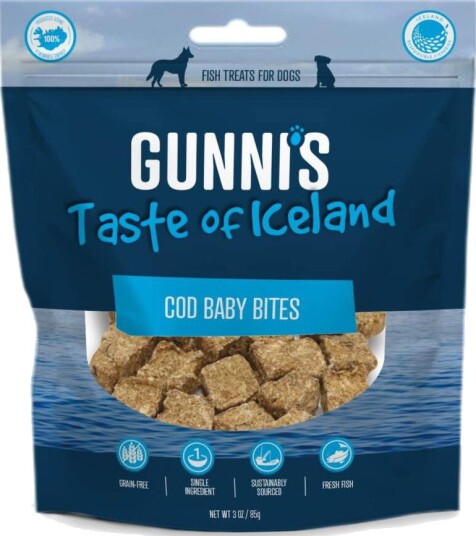 GunniS Gunni s Cod Baby Bites Godbiter av Torsk 70 g