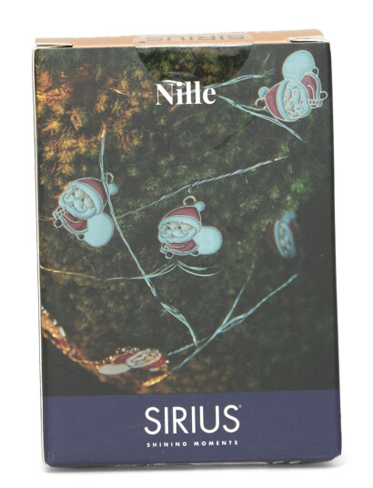 Sirius Home Nille Julemand, Silver - Multi/patterned - L:90CM
