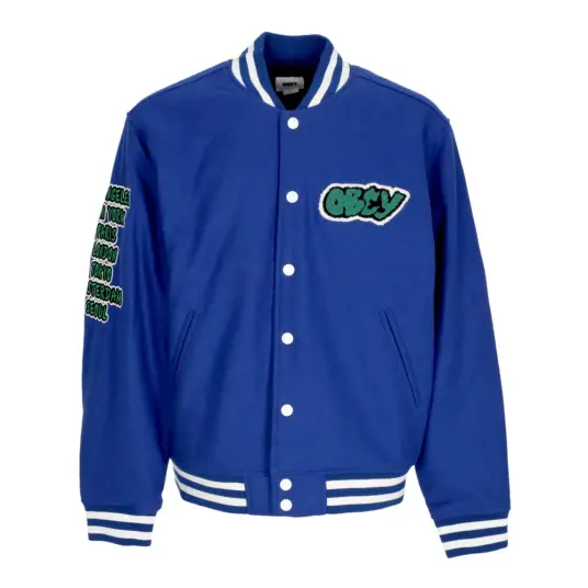 Obey, Herre, Jakker, Blå, M, Obey, Herre, Jakker, Blå, M,
