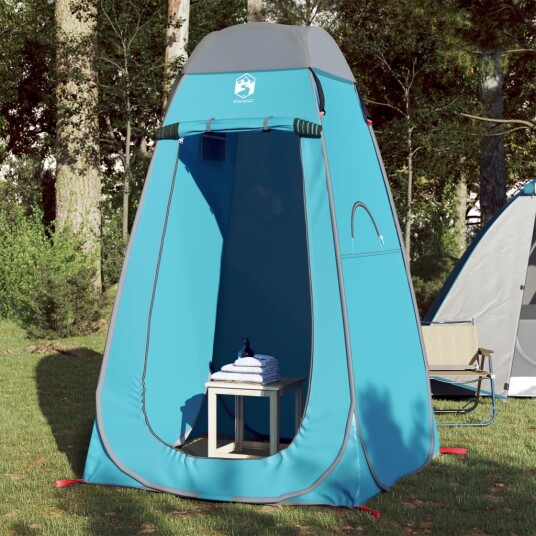Omkledningstelt blå pop up vanntett Omkledningstelt blå pop up vanntett