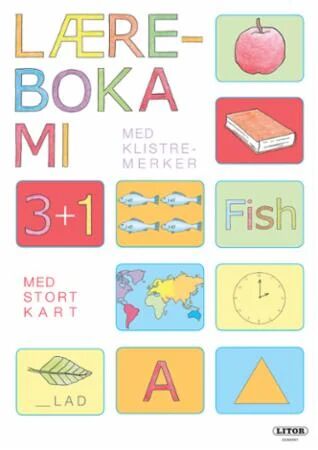 Lek og lær, Læreboka mi, med klistremerker og utbr Lek og lær, Læreboka mi, med klistremerker og utbr