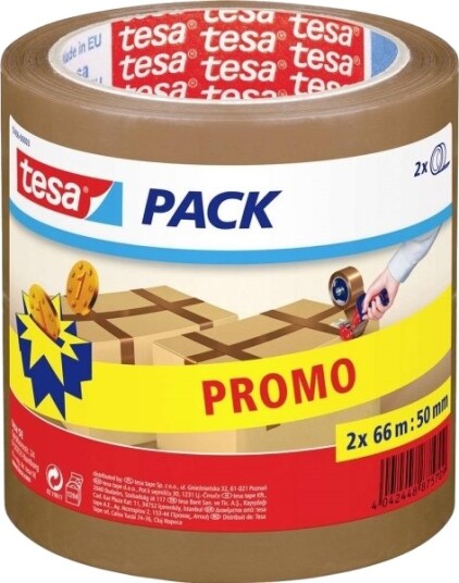 Tesa 57456 00003 02 Pakkebånd Tesapack® Chamois L X B 66 M X 50 Mm 1 Stk 57456 00003 02