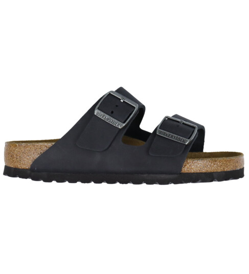 Birkenstock Unisex Arizona Oiled Leather Regular 37, Black