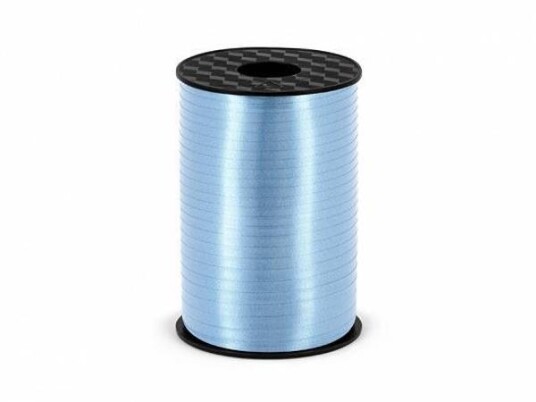 Plastbånd lyseblå 5mm/225m