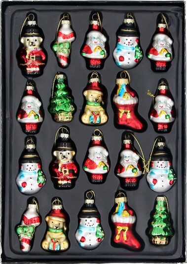 Dynäs Import Julekuler Julfigurer 20-pakning 68290