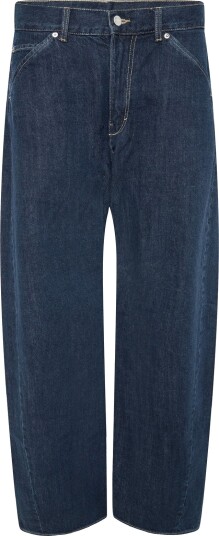 Weekday Low Rise Loose Skewed Jeans Navy 29