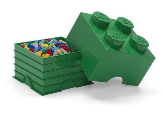LEGO Oppbevaring 4 Grønn LEGO Oppbevaring 4 Grønn
