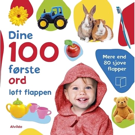 Dine 100 Første Ord – Løft Klaffen – Mer Enn 80 Morsomme Klaffer