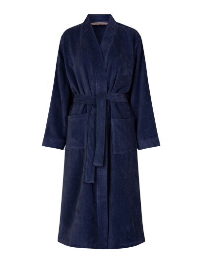 Rosemunde Organic Robe - Blue - S
